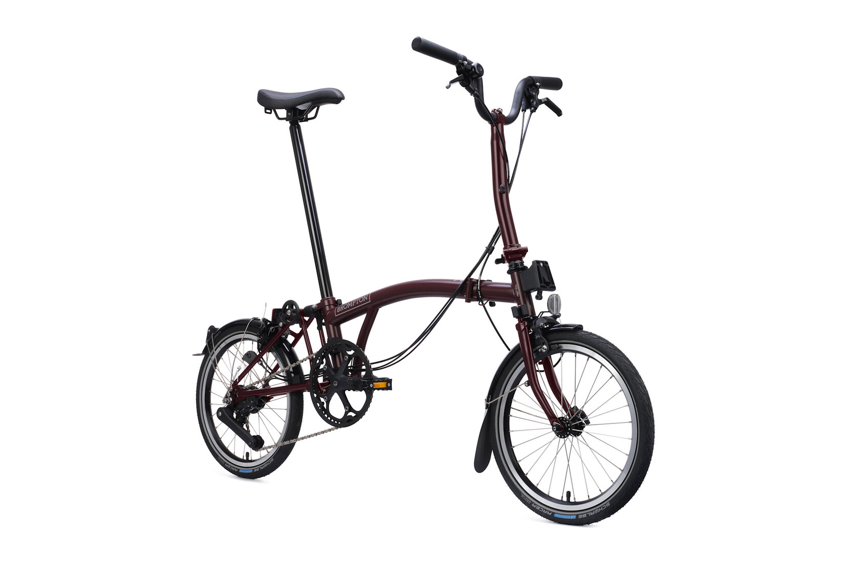 Brompton Brompton C-Line 12 speed - Mid - Plum Red/Plum Red