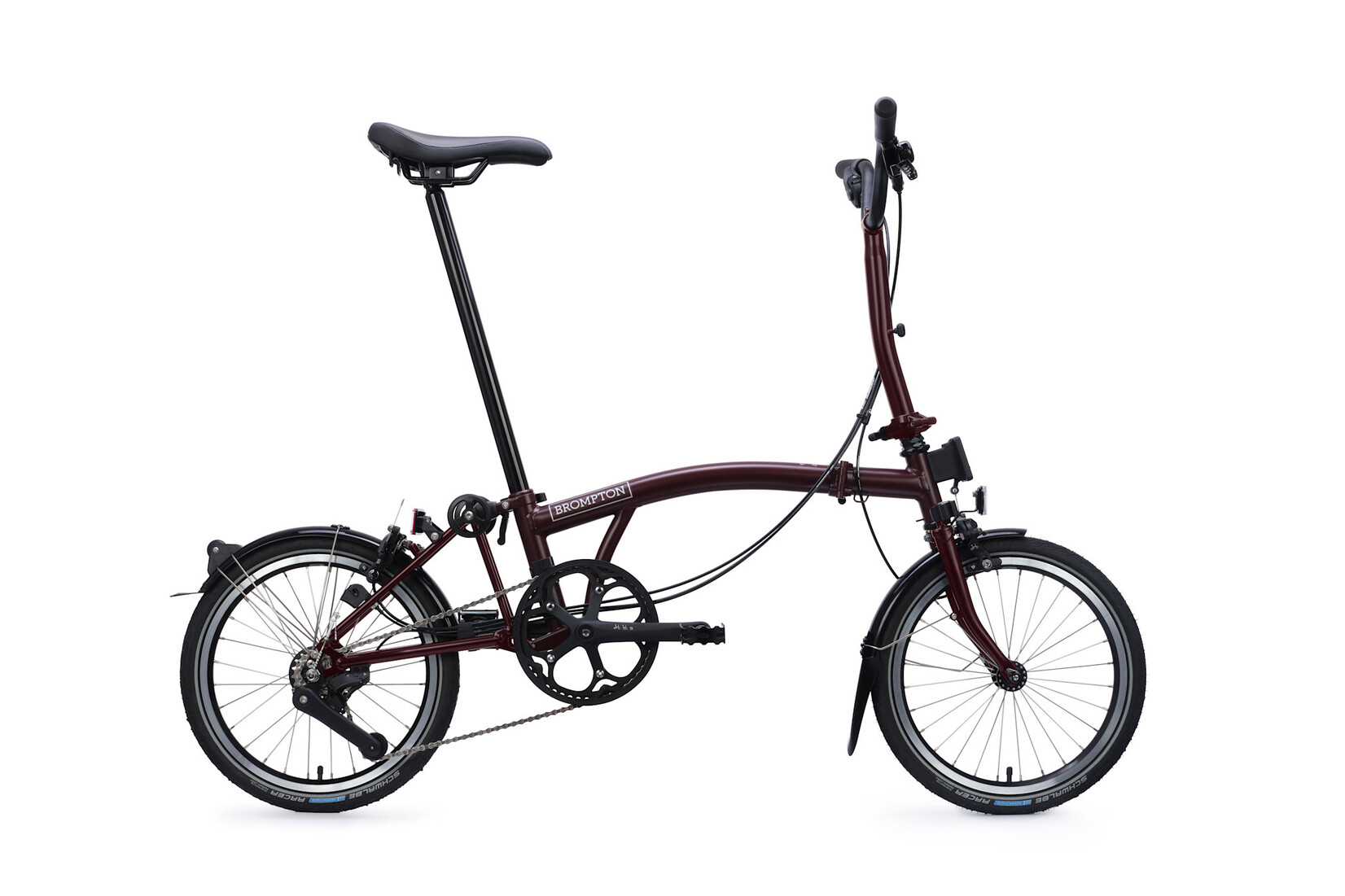 Brompton Brompton C-Line 12 speed - Mid - Plum Red/Plum Red