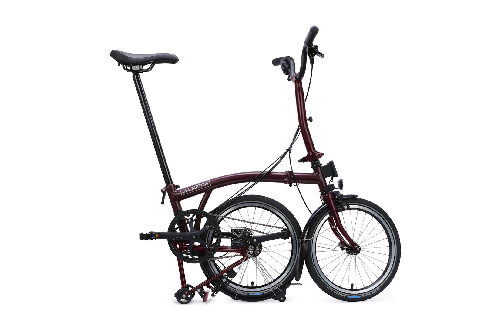 Brompton Brompton C-Line 12 speed - Mid - Plum Red/Plum Red