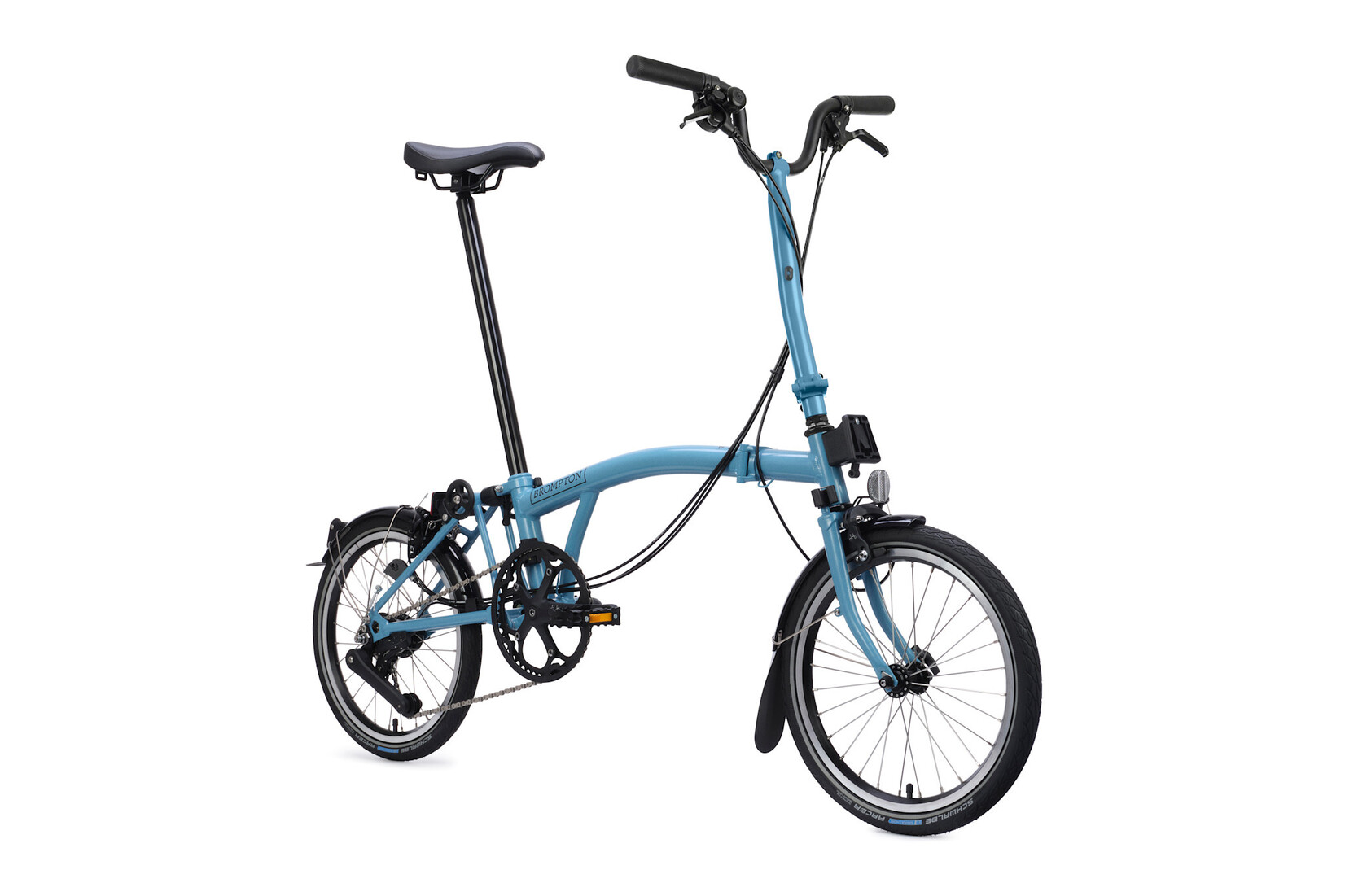 Brompton Brompton C-Line 12 speed - High - Cloud Metallic/Cloud Metalic