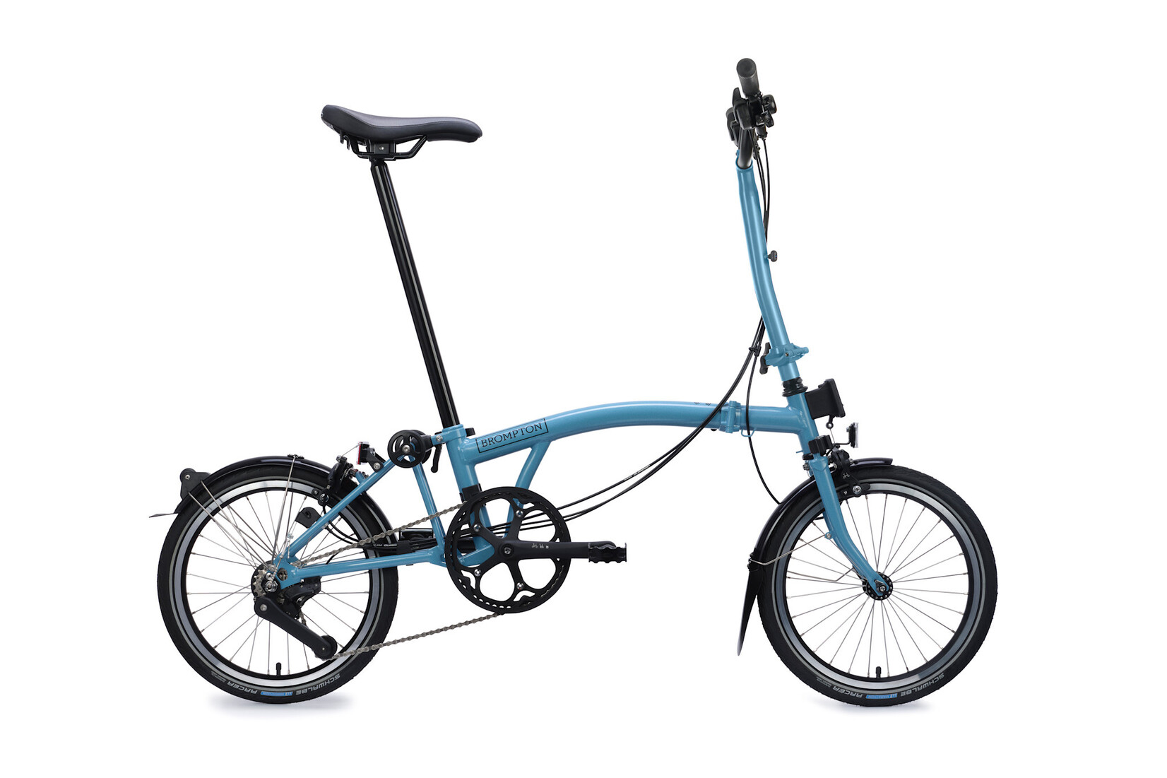Brompton Brompton C-Line 12 speed - High - Cloud Metallic/Cloud Metalic