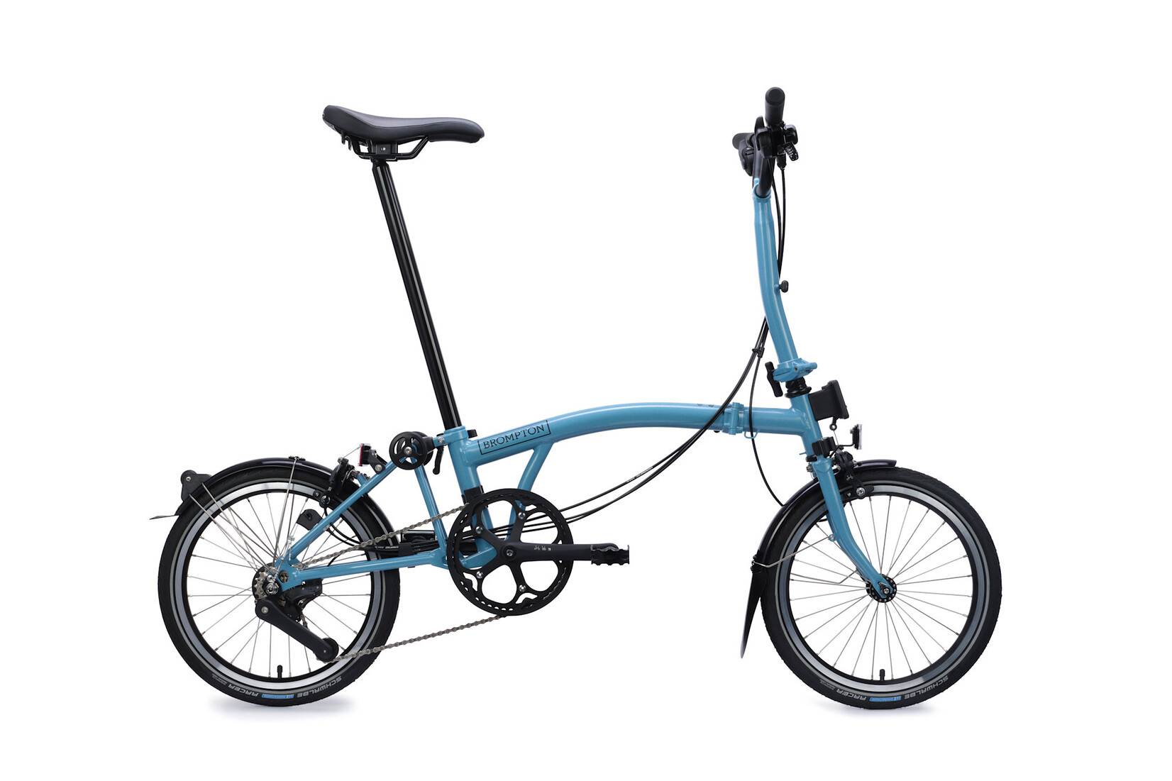 Brompton Brompton C-Line 12 speed - Mid - Cloud Metallic/Metalic Blue