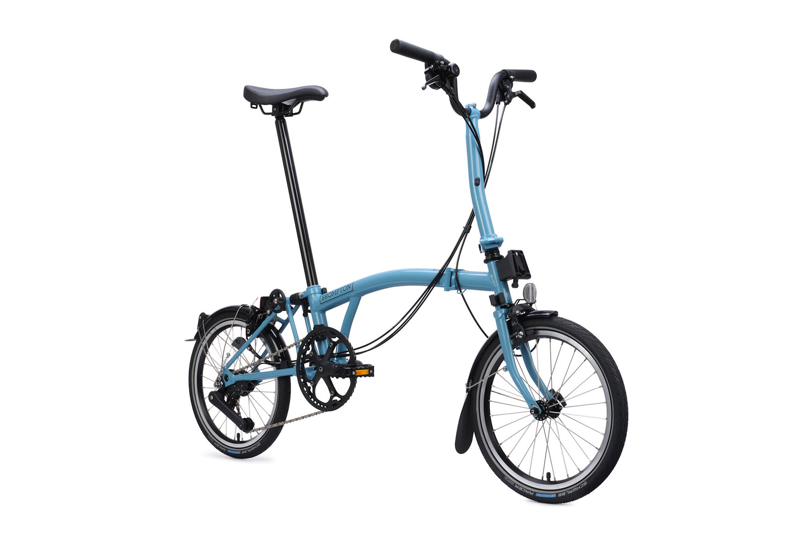 Brompton Brompton C-Line 12 speed - Mid - Cloud Metallic/Metalic Blue