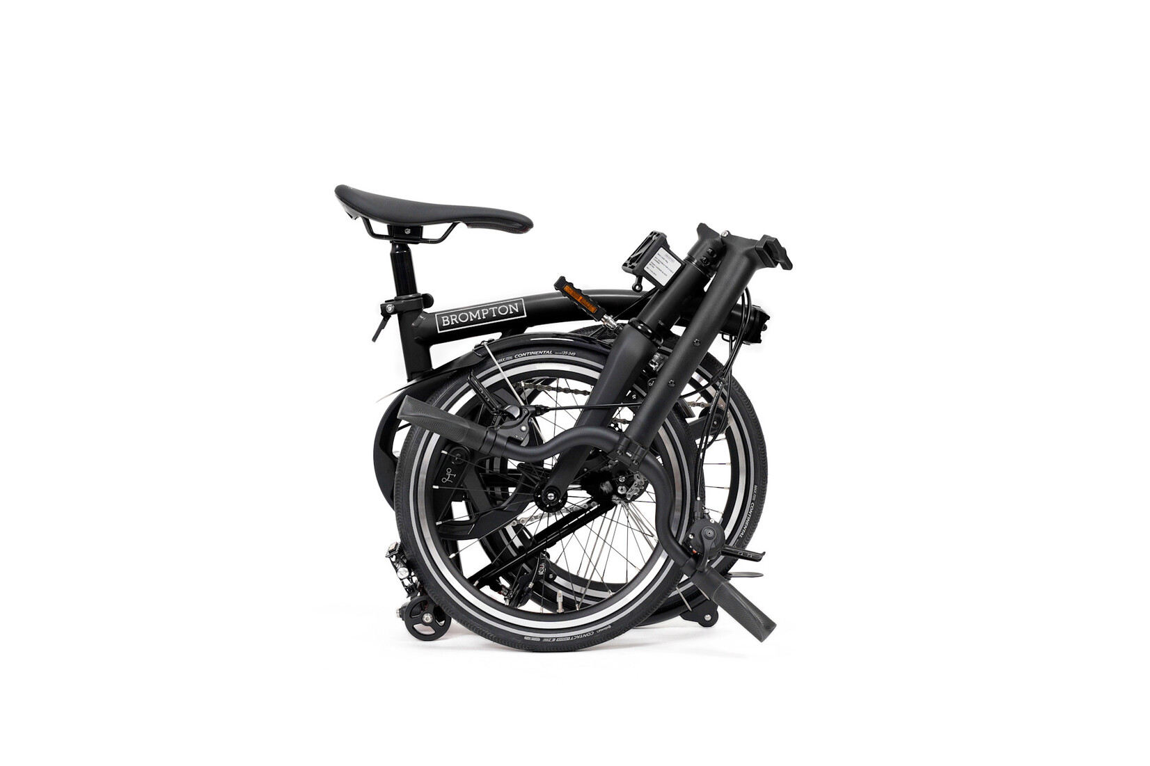 Brompton Brompton P-Line 12 speed - Mid - Matt Black