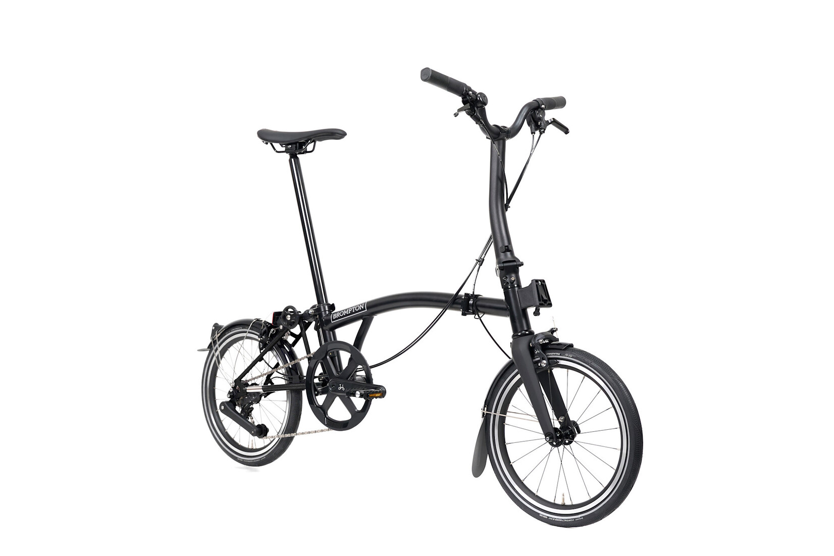 Brompton Brompton P-Line 12 speed - Mid - Matt Black