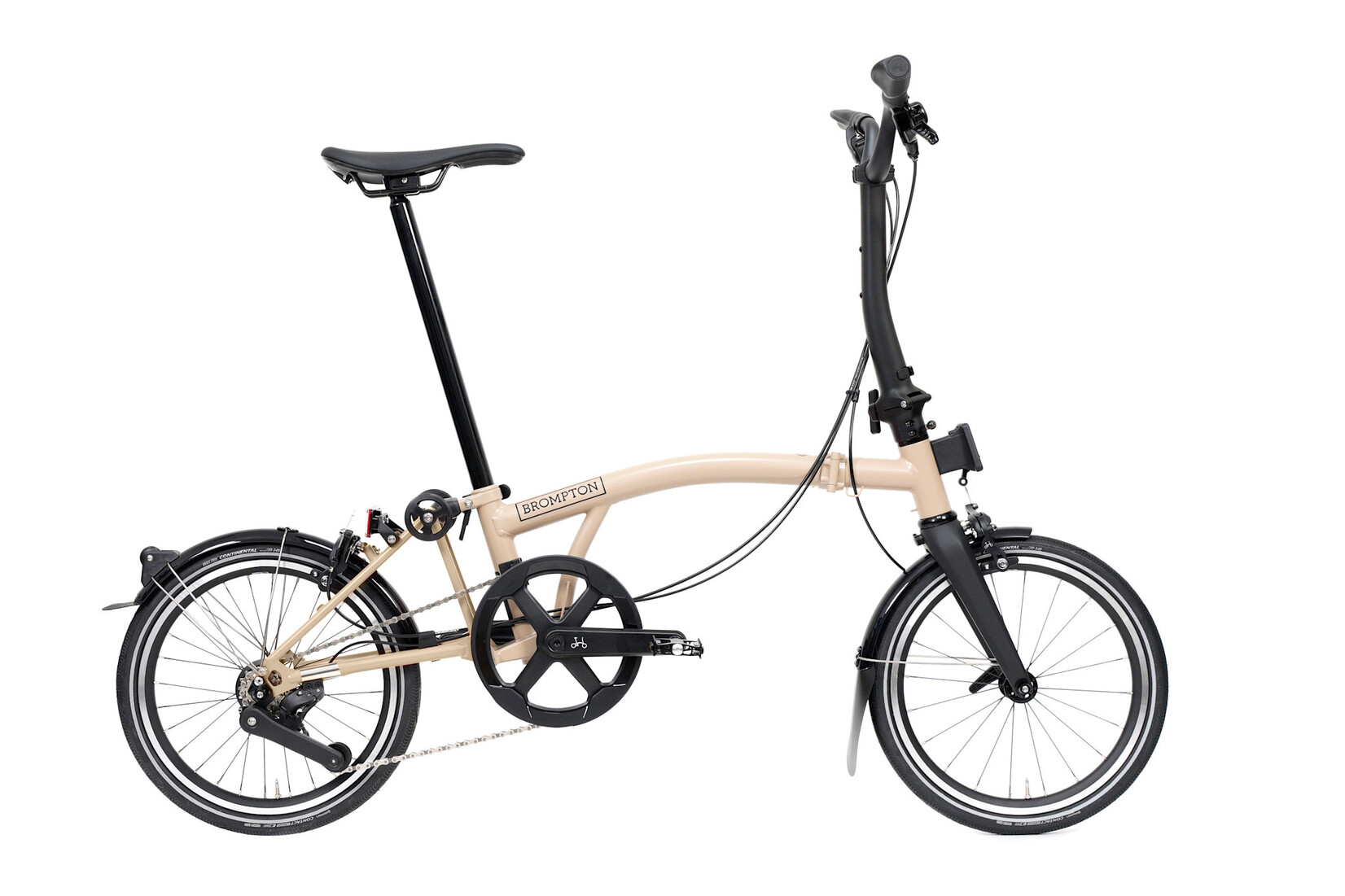 Brompton Brompton P-Line 12 speed - Mid - Dune Sand