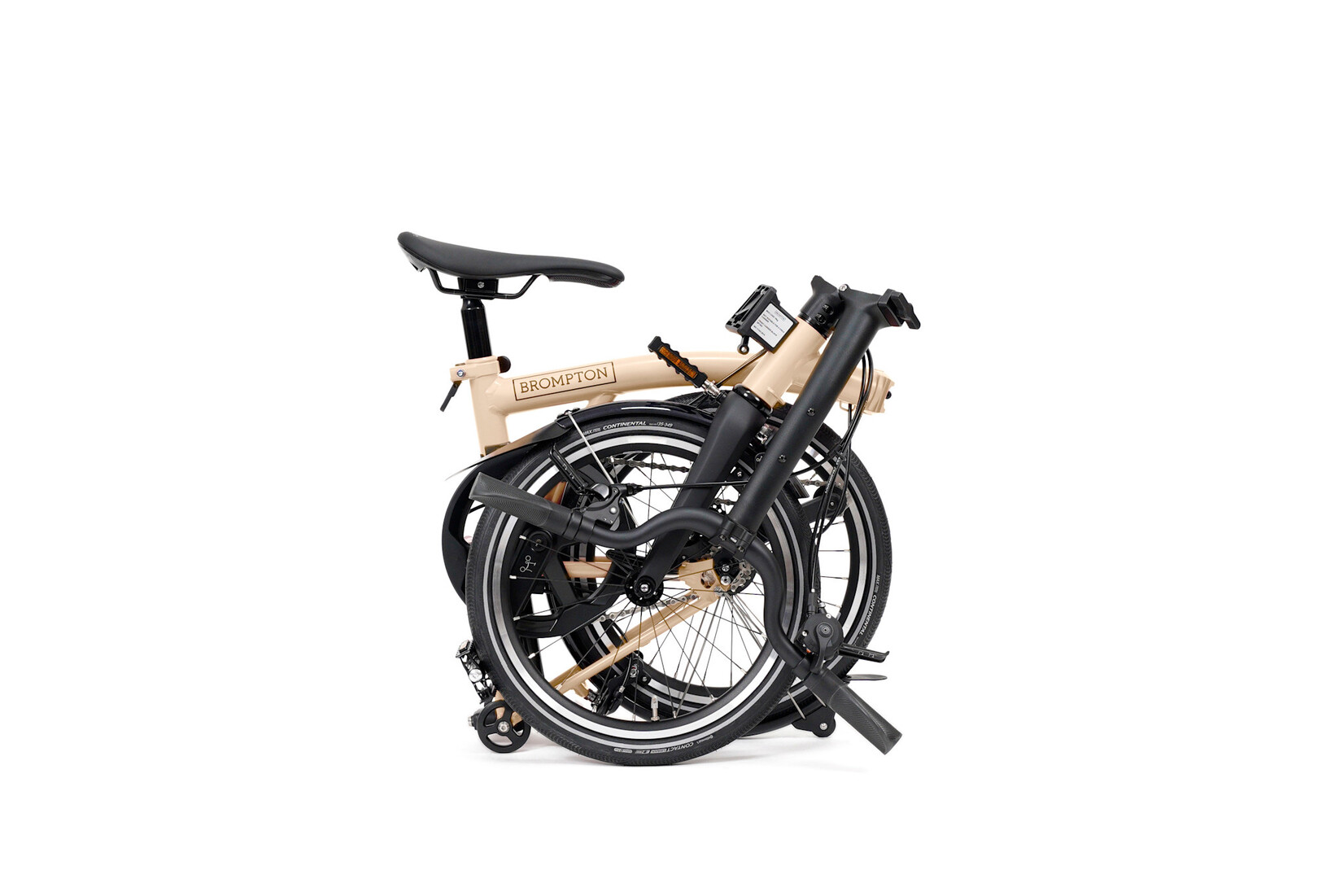 Brompton Brompton P-Line 12 speed - Mid - Dune Sand