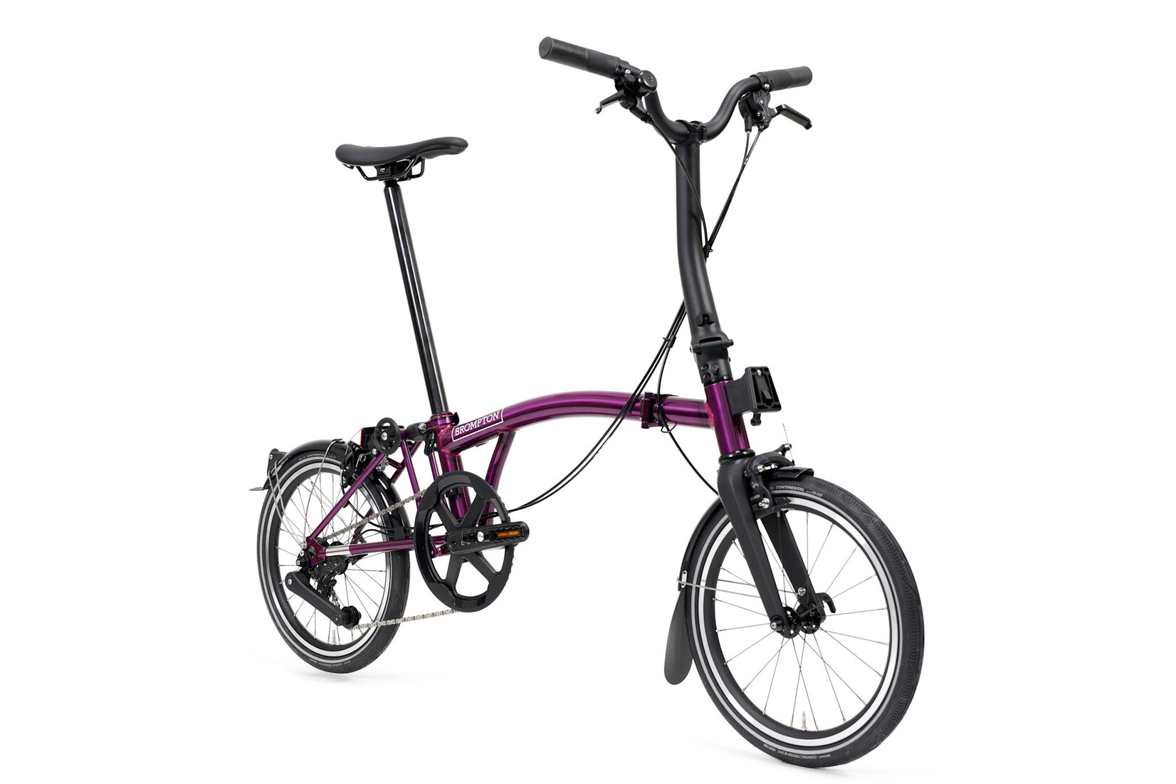 Brompton Brompton P-Line 12 speed - Mid - Amethyst Lacquer