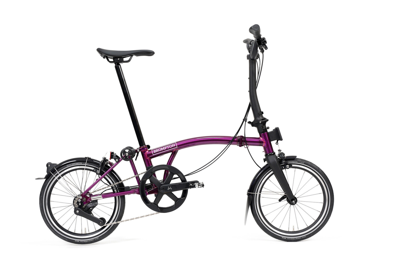 Brompton Brompton P-Line 12 speed - Mid - Amethyst Lacquer