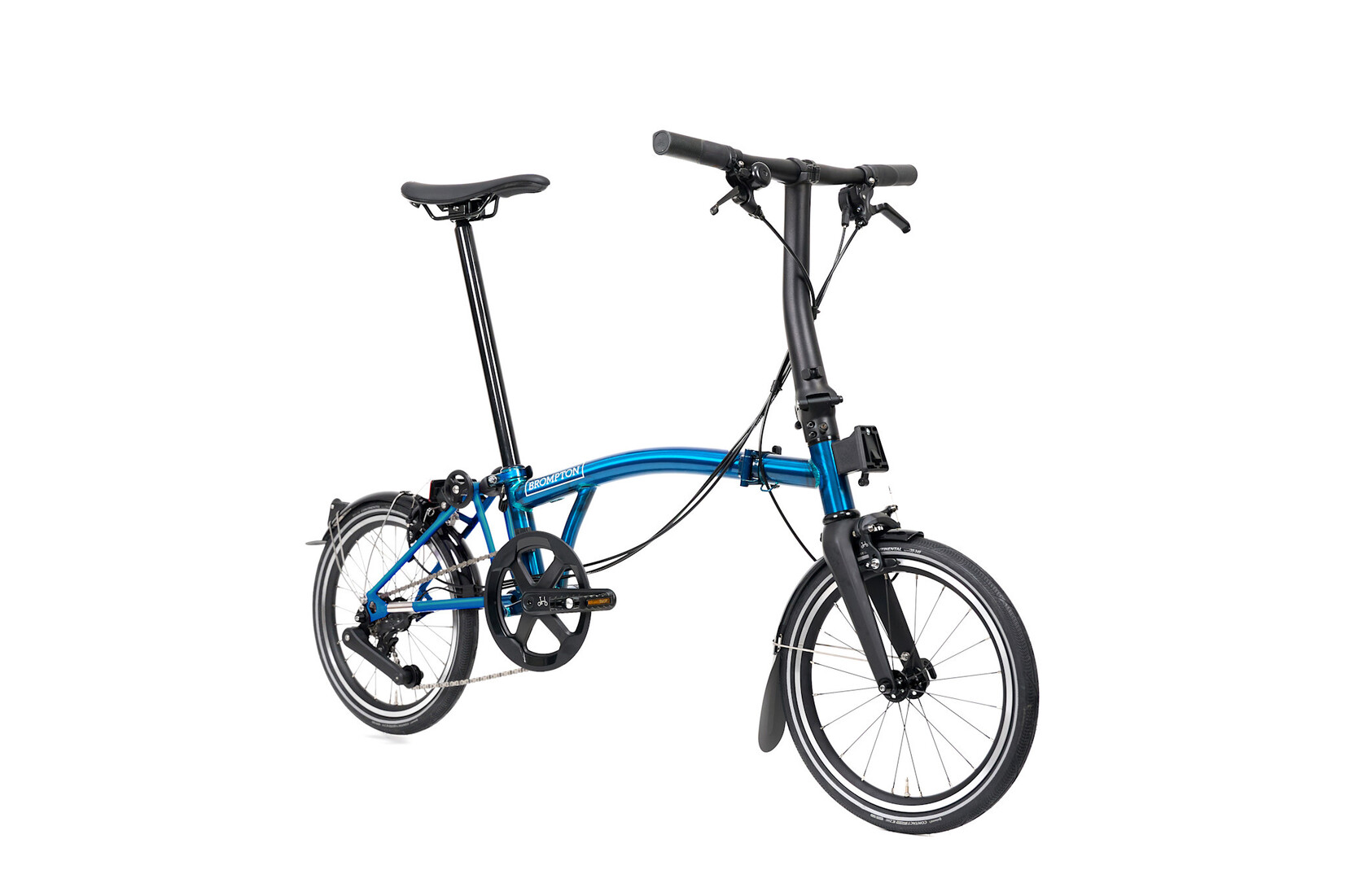Brompton Brompton P-Line 12 speed - Low - Pacific Lacquer