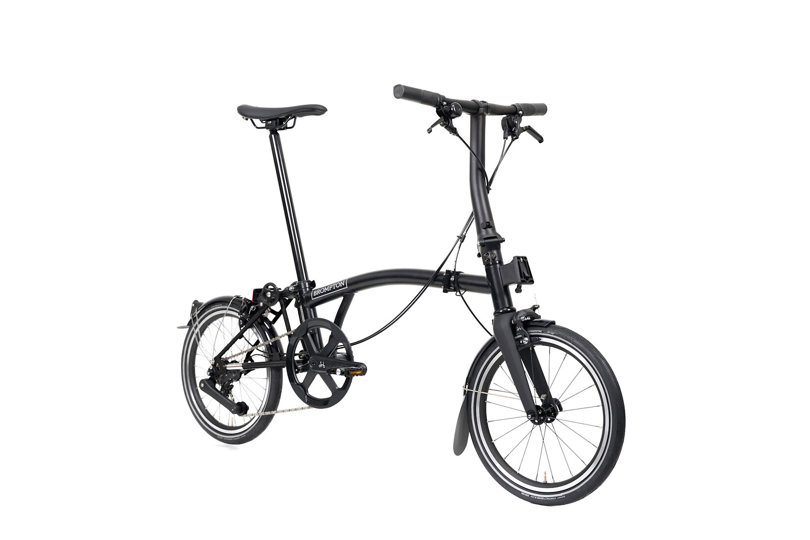 Brompton Brompton P-Line 12 speed - Low - Matt Black