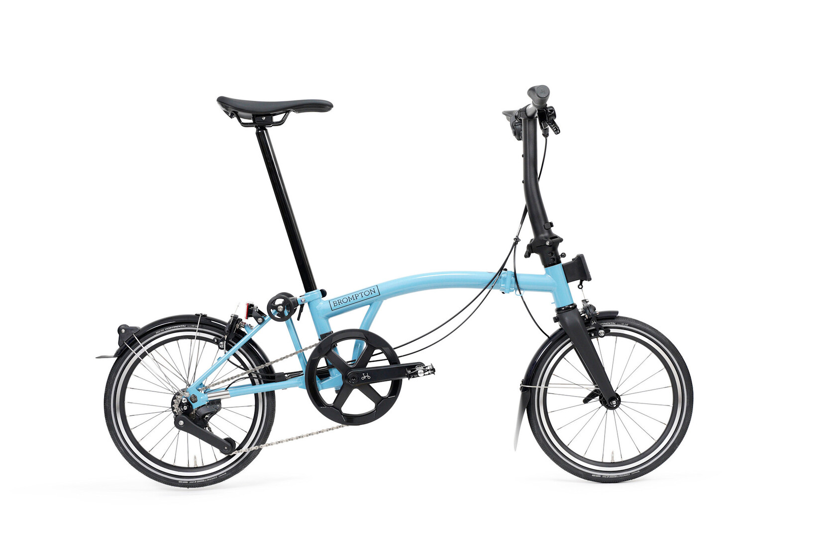 Brompton Brompton P-Line 12 speed - Low - Cloud Metallic