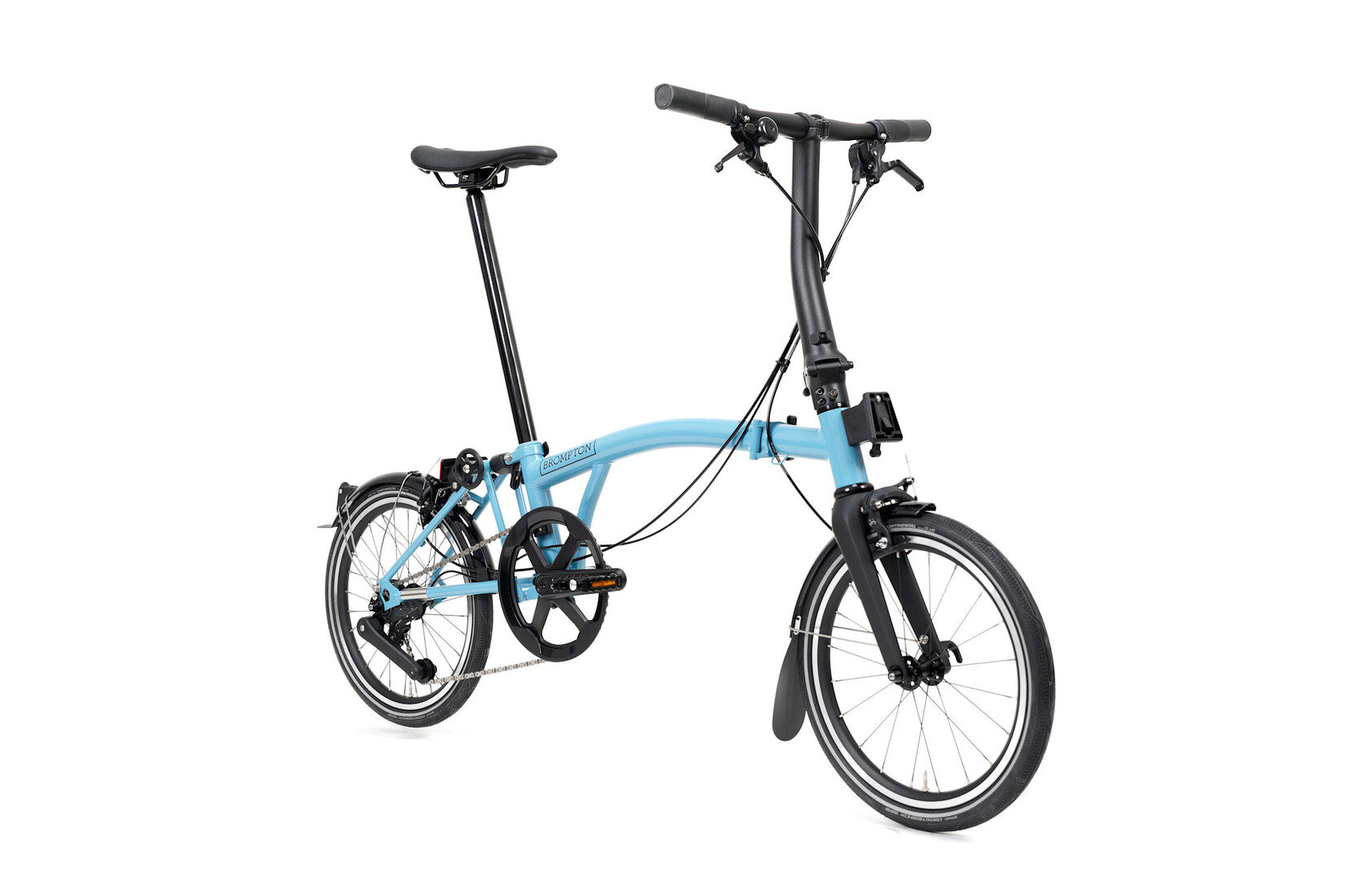 Brompton Brompton P-Line 12 speed - Low - Cloud Metallic