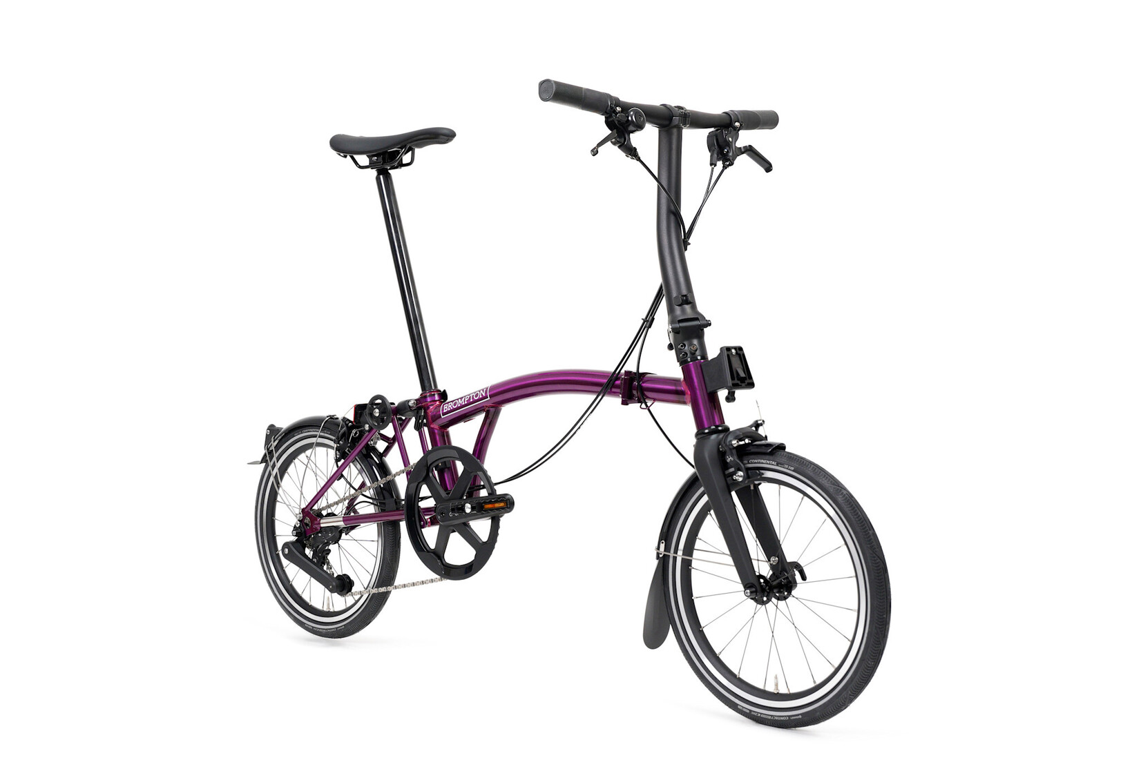 Brompton Brompton P-Line 12 speed - Low - Amethyst Lacquer