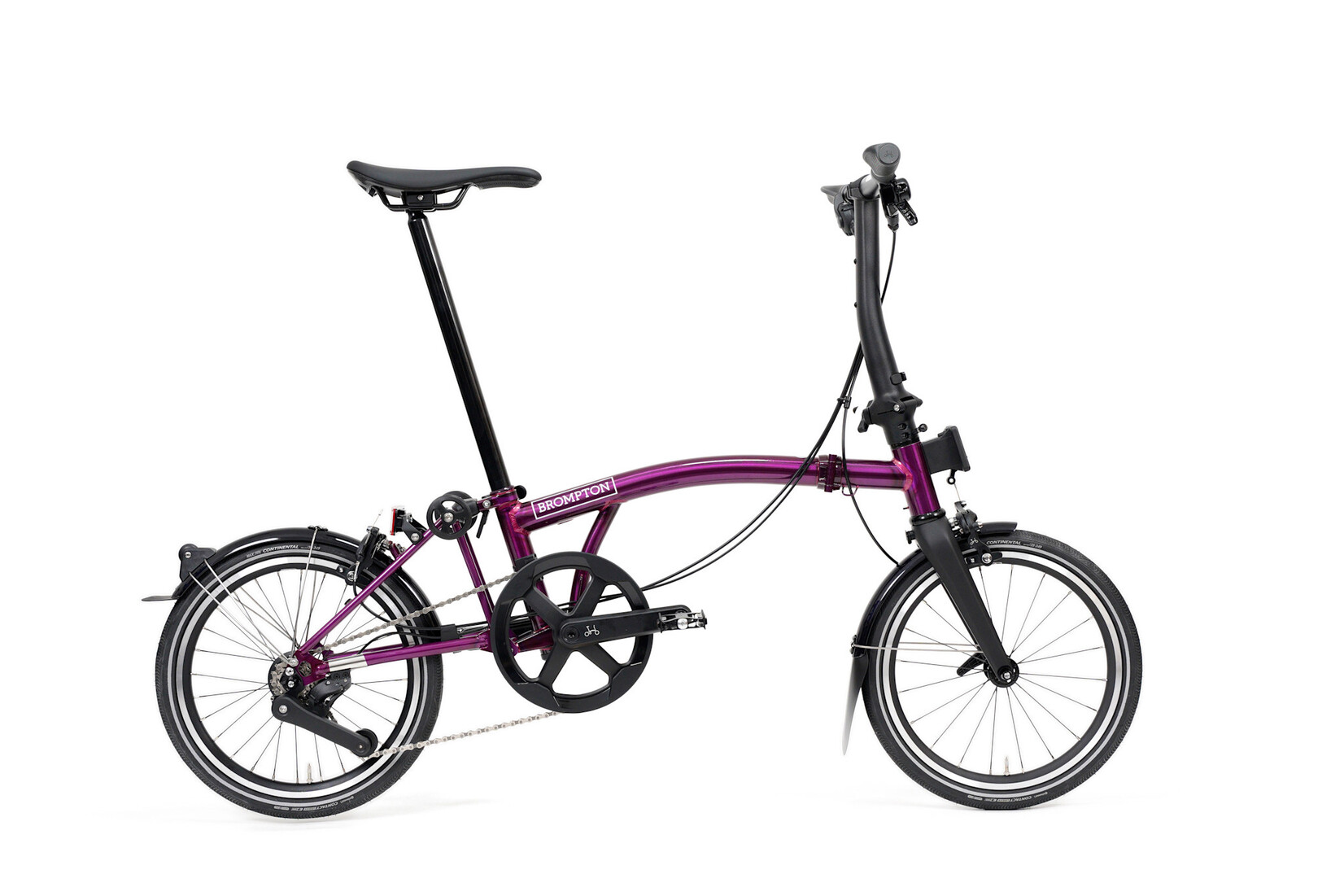 Brompton Brompton P-Line 12 speed - Low - Amethyst Lacquer