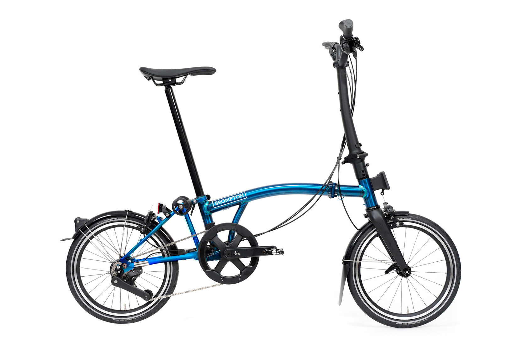Brompton Brompton P-Line 12 speed - High - Pacific Lacquer