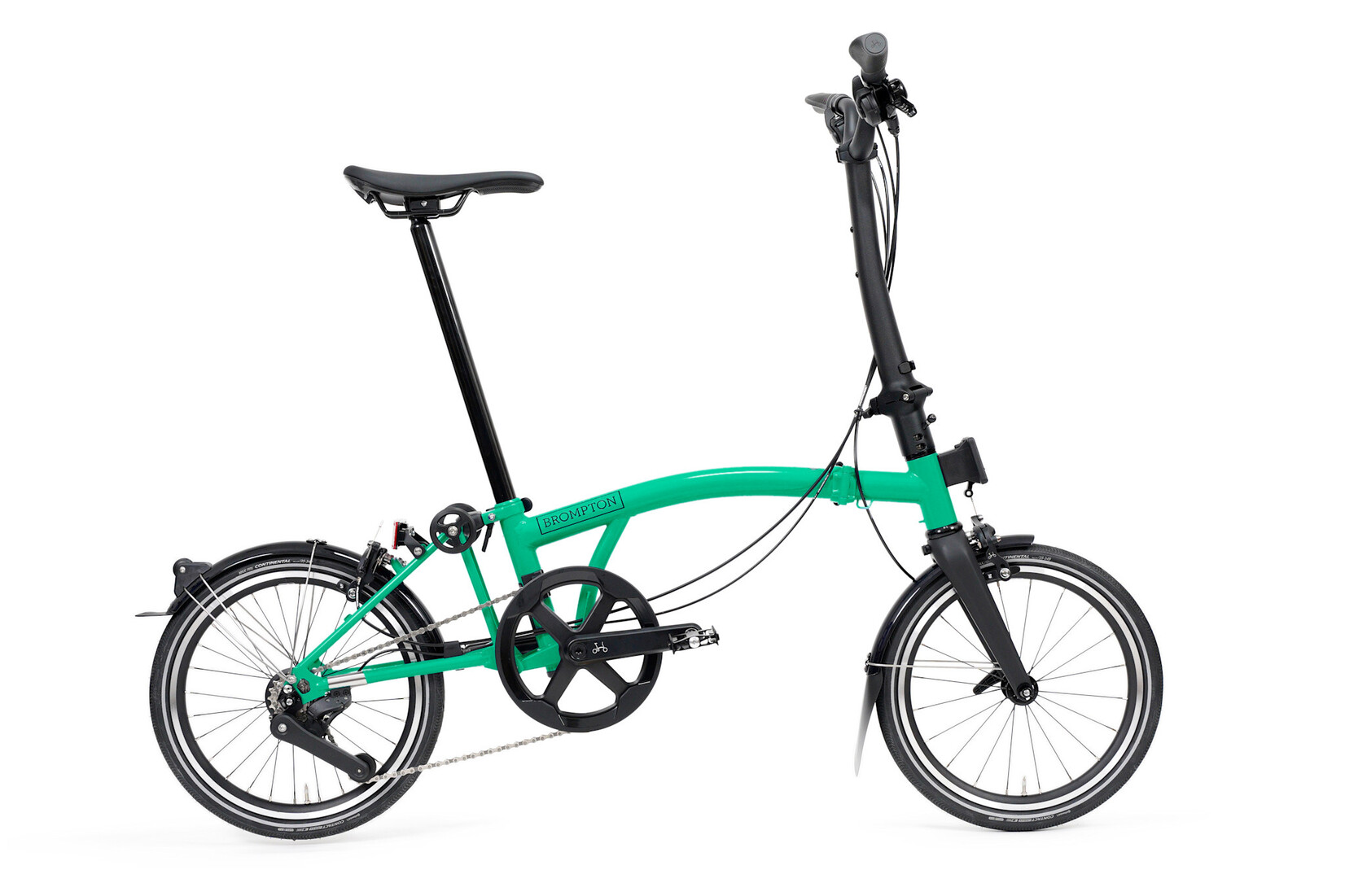Brompton Brompton P-Line 12 speed - High - Palm Green