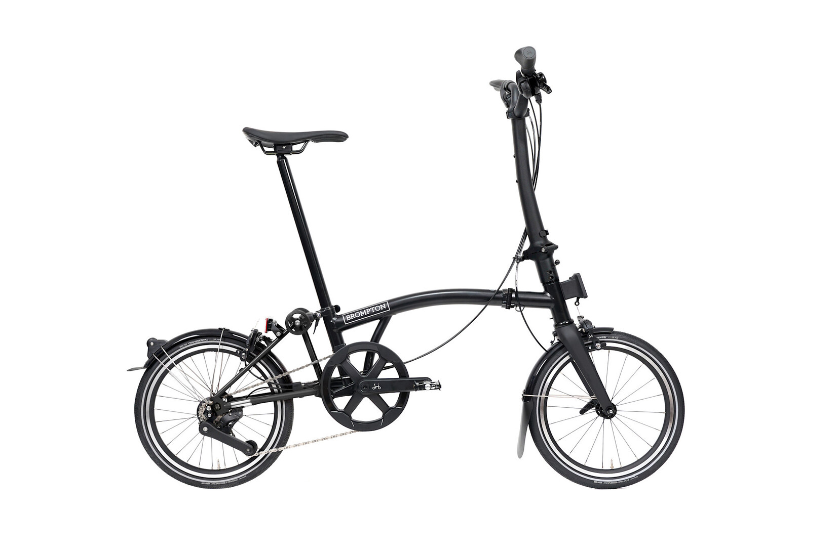 Brompton Brompton P-Line 12 speed - High - Matt Black