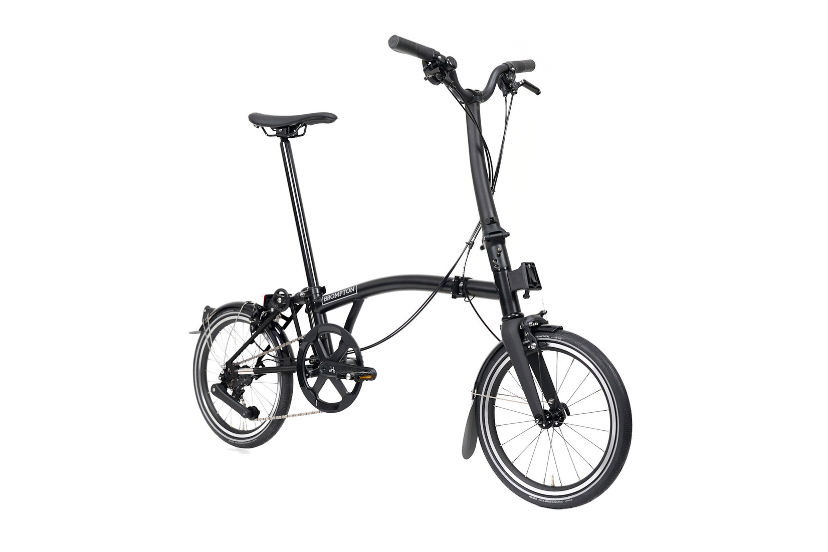 Brompton Brompton P-Line 12 speed - High - Matt Black