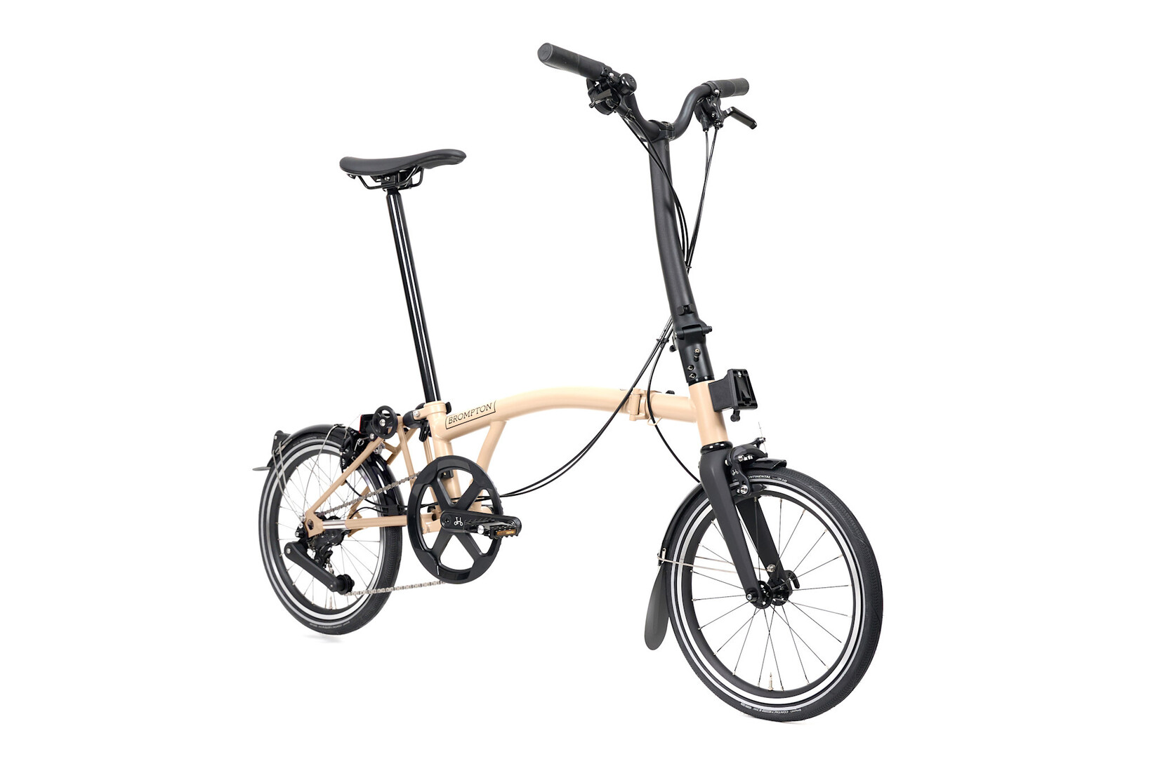 Brompton Brompton P-Line 12 speed - High - Dune Sand