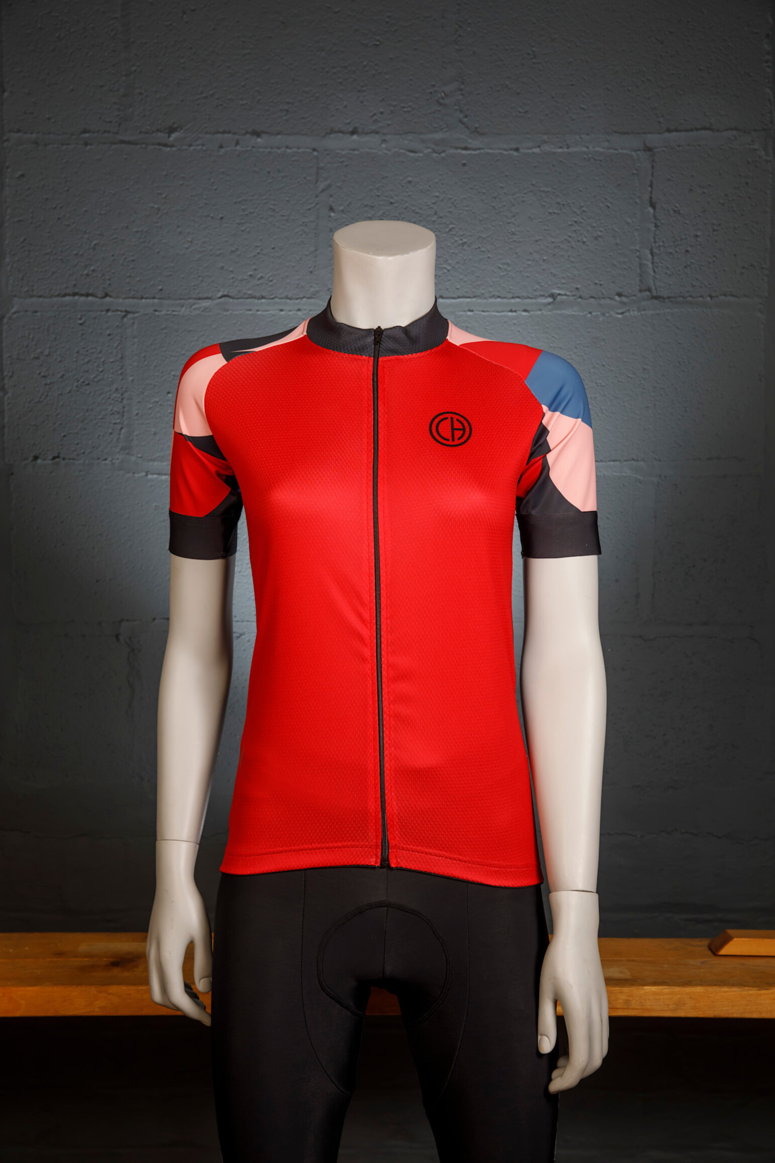 Cycle Heaven CH Womens Jersey - MCM Red