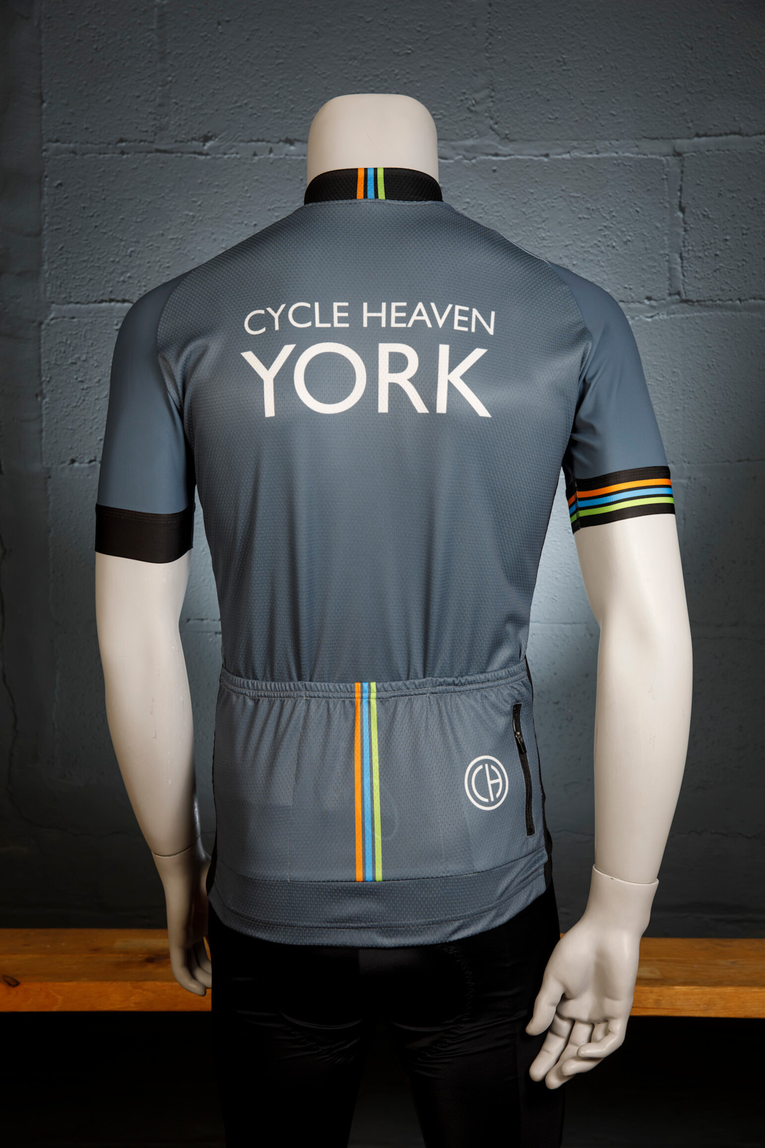 Cycle Heaven Cycle Heaven CH Men's Team Jersey - Grey