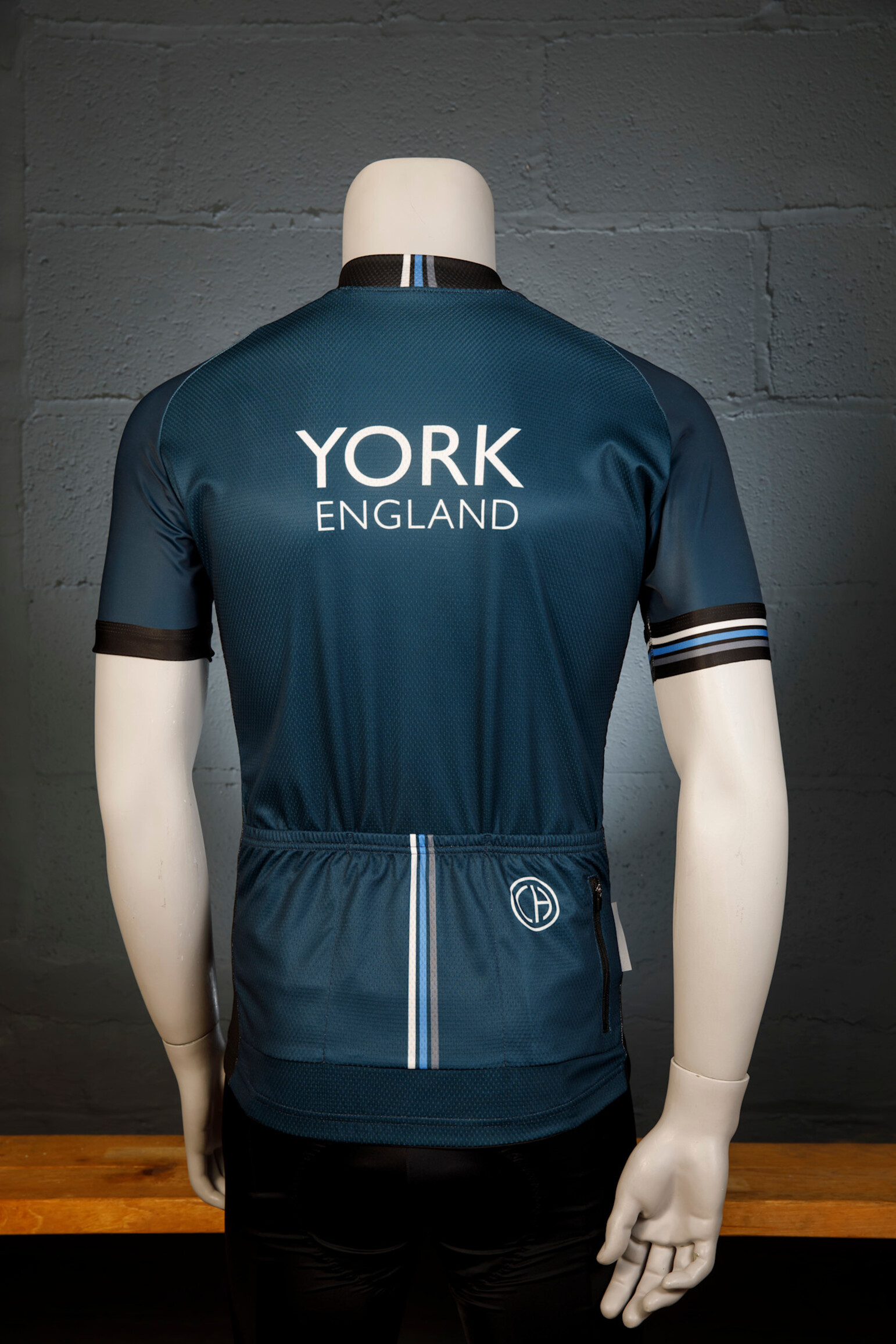 Cycle Heaven Cycle Heaven CH Mens Jersey - Stripe Teal