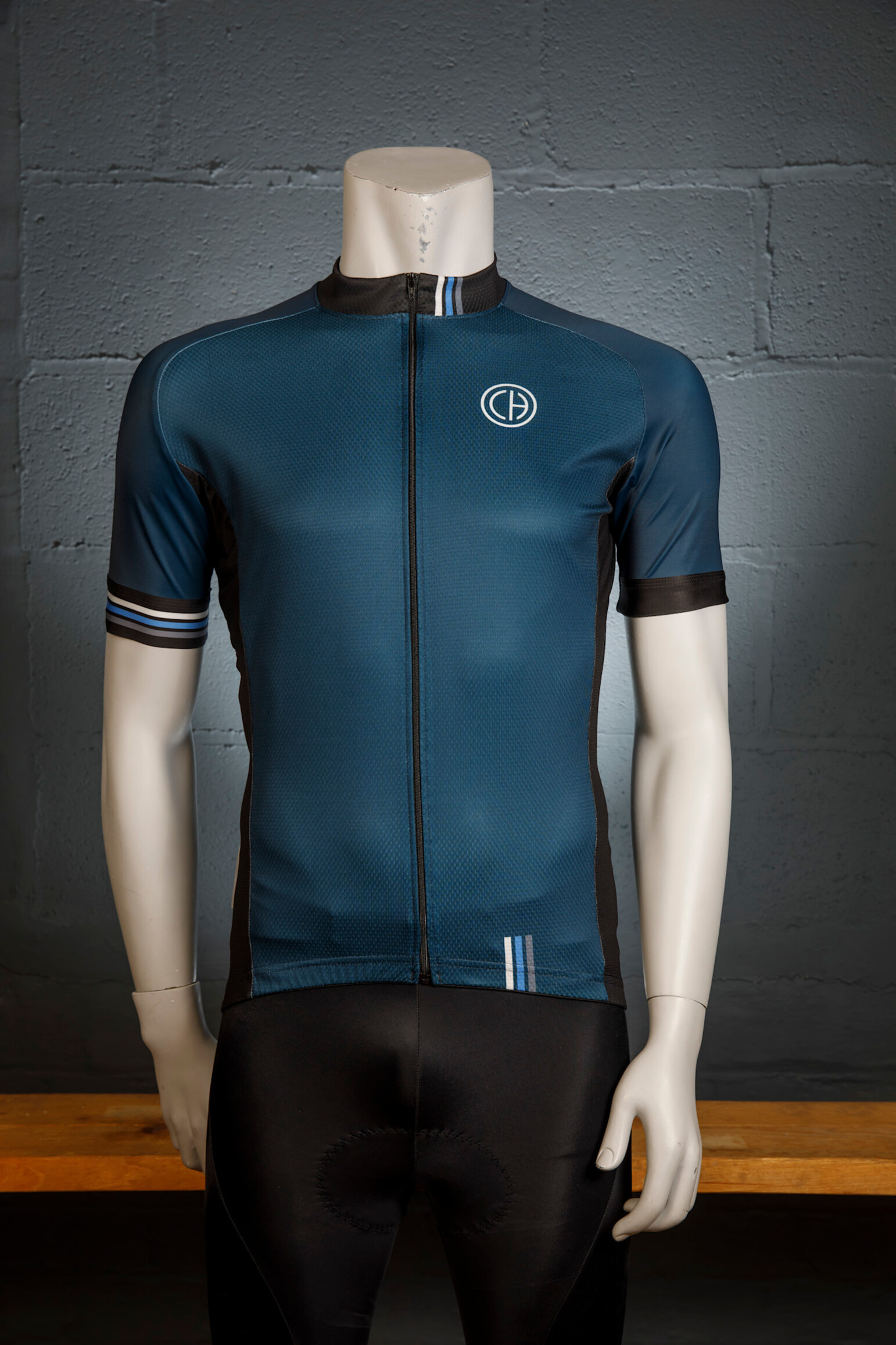 Cycle Heaven Cycle Heaven CH Mens Jersey - Stripe Teal