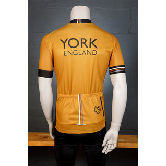 Cycle Heaven CH Mens Jersey - Stripe Gold