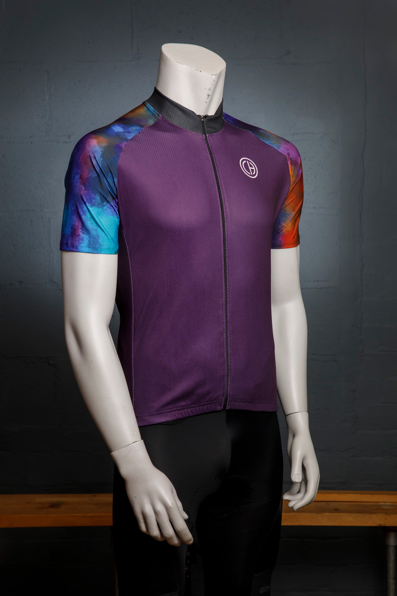 Cycle Heaven CH Unisex Jersey - Event semi-relaxed fit - Nebula Purple