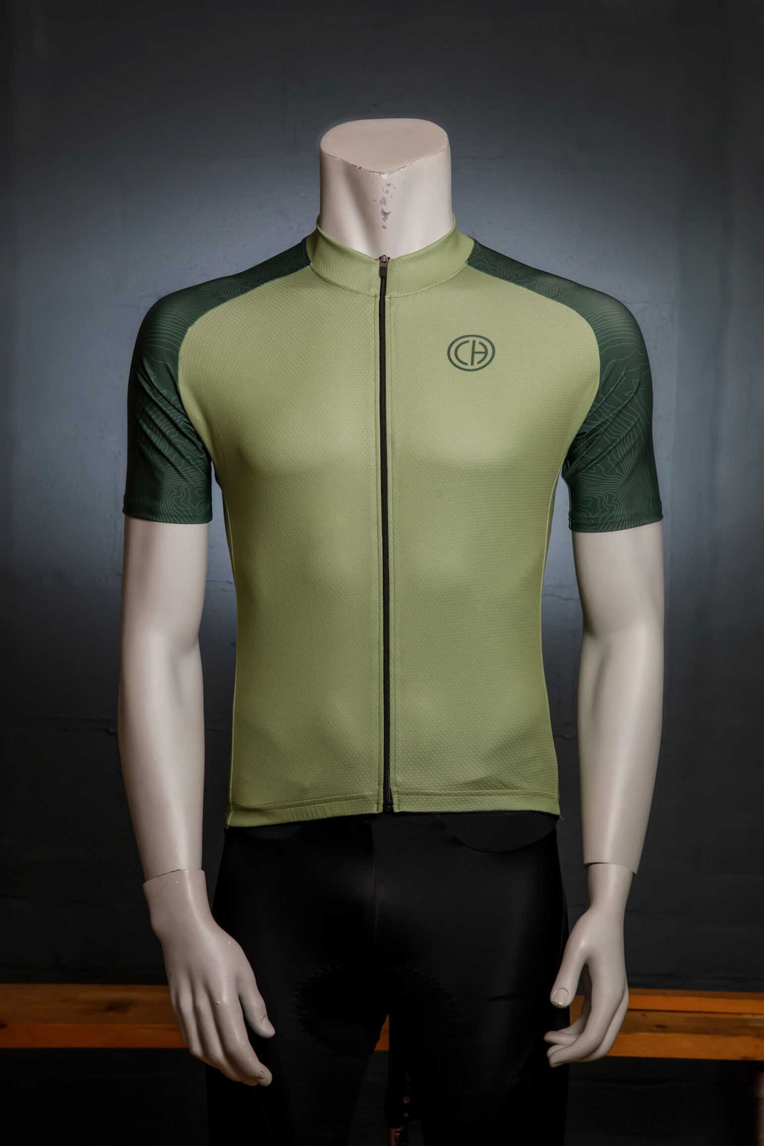 Cycle Heaven CH Unisex Jersey - Event semi-relaxed fit - Contour Sage