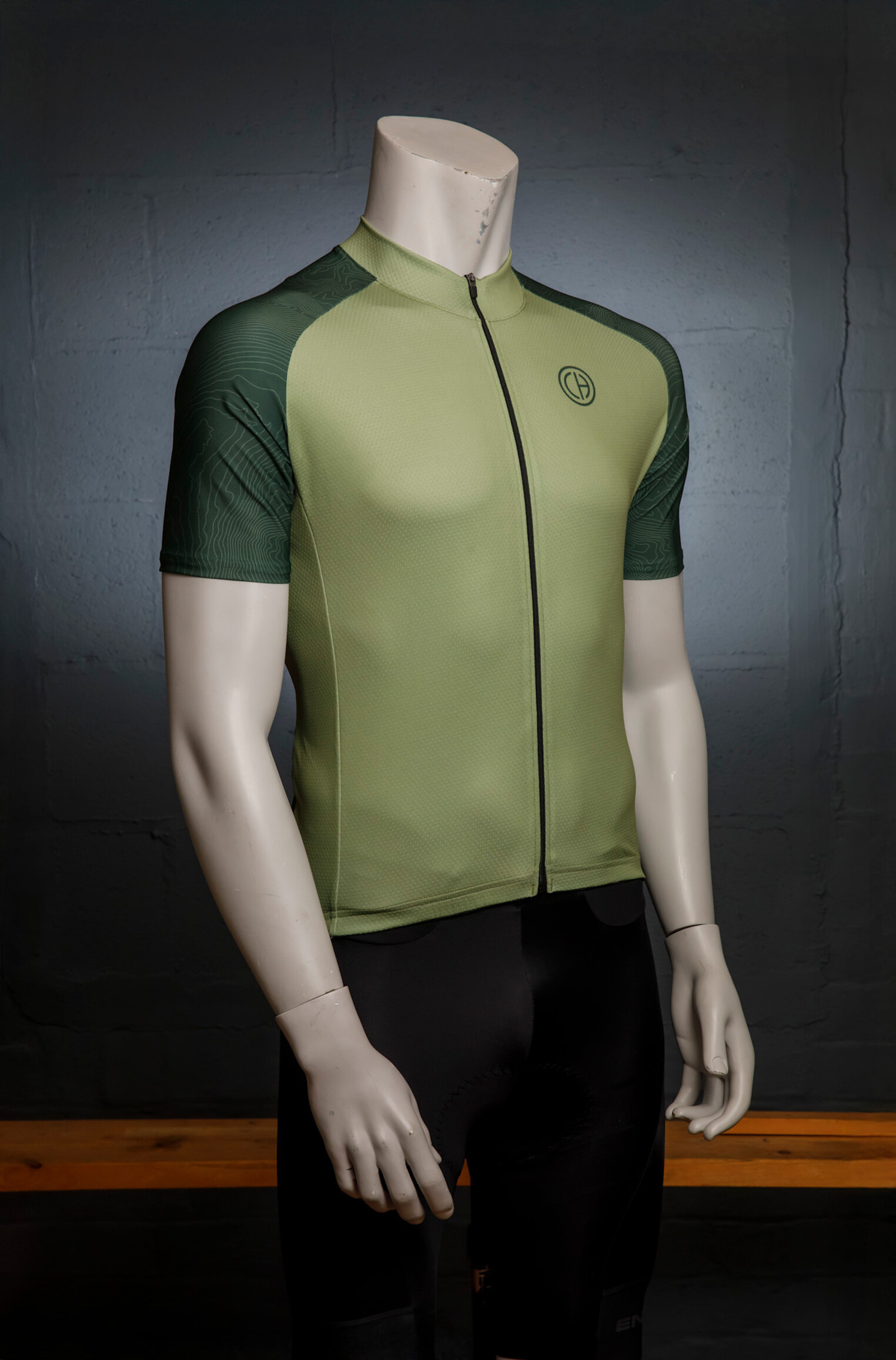 Cycle Heaven CH Unisex Jersey - Event semi-relaxed fit - Contour Sage