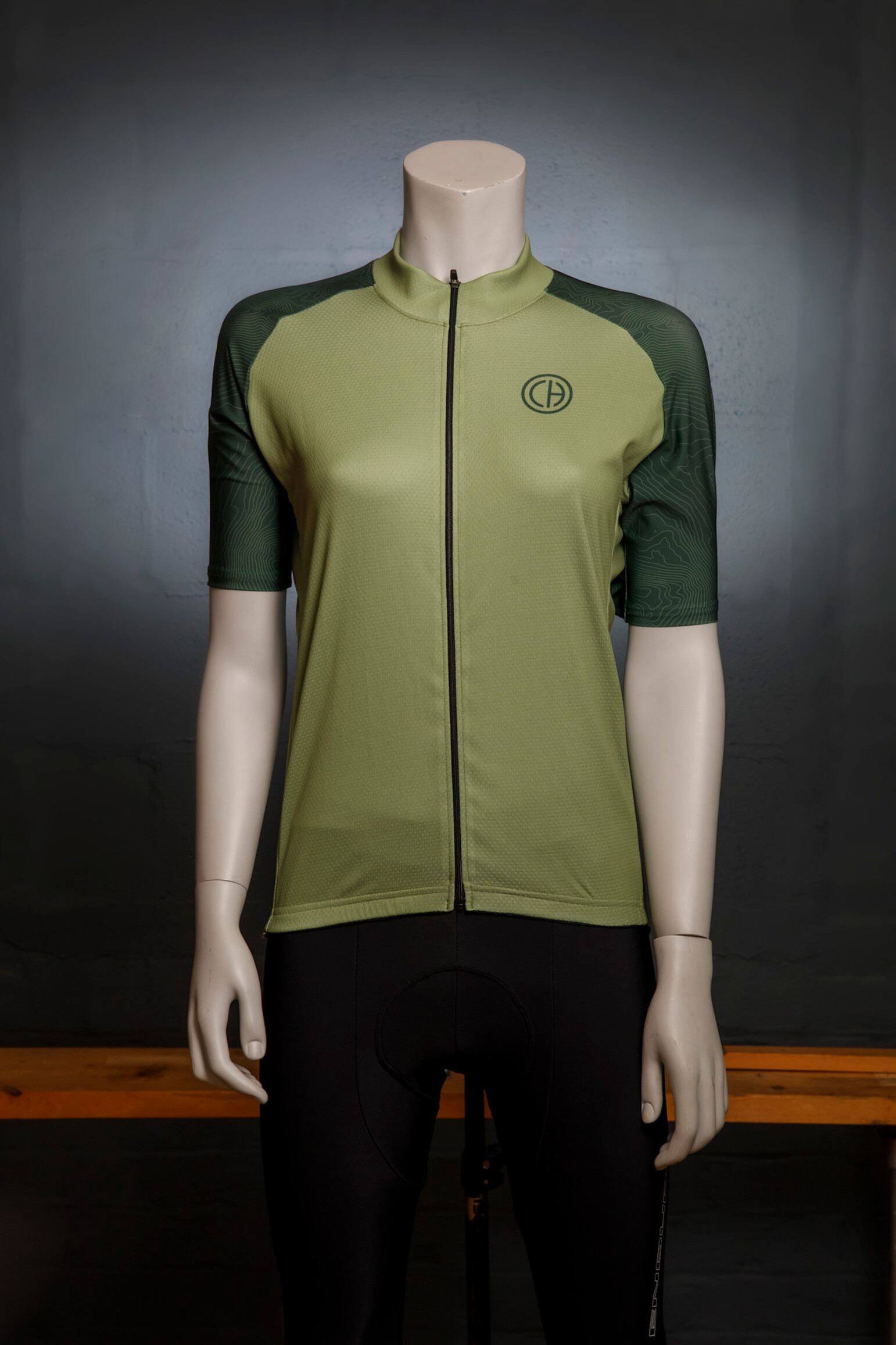 Cycle Heaven CH Unisex Jersey - Event semi-relaxed fit - Contour Sage