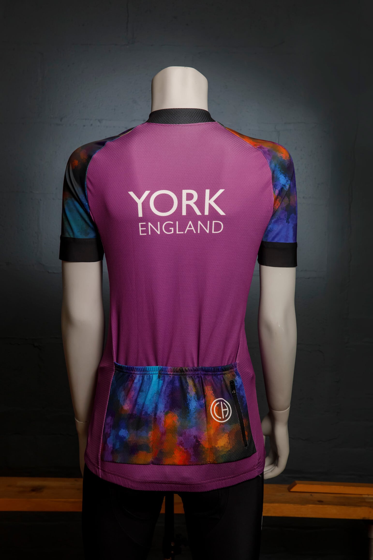 Cycle Heaven CH Womens Jersey - Performance Semi-form fit - Nebula Fuscia