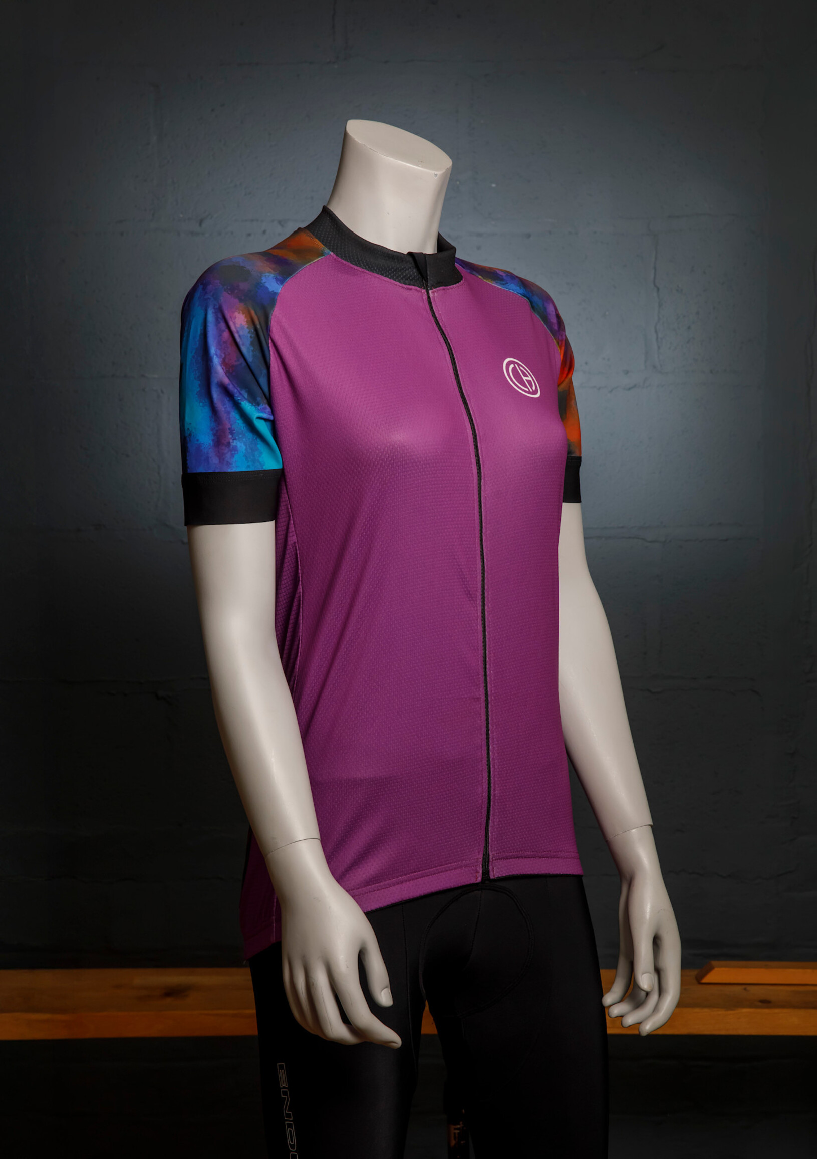 Cycle Heaven CH Womens Jersey - Performance Semi-form fit - Nebula Fuscia