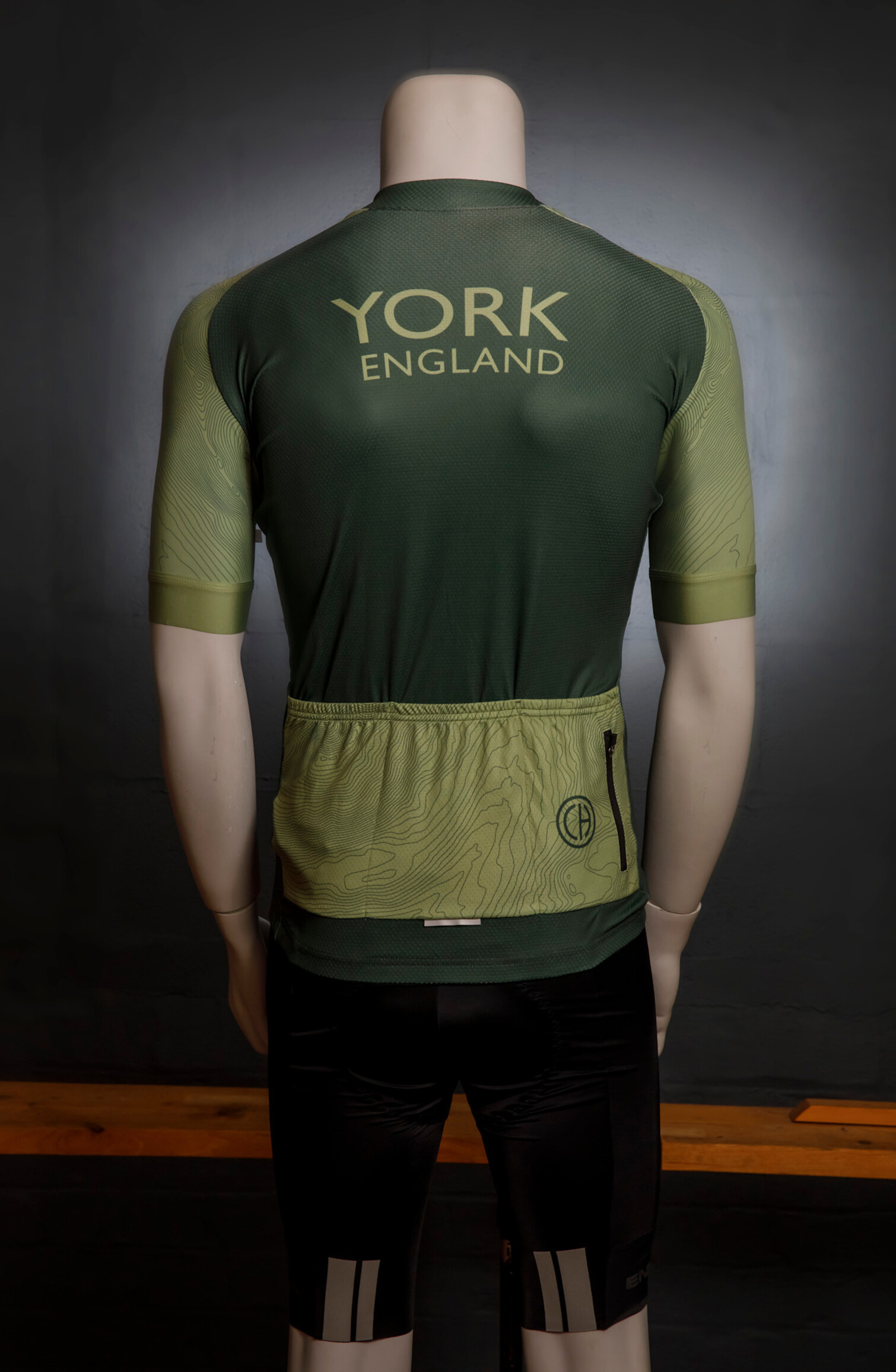 Cycle Heaven CH Mens Jersey - Performance Semi-form fit - Contour Sycamor