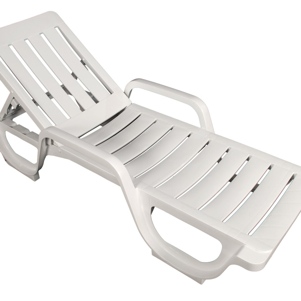 Joluce Ligbed Malibu geheel kunststof met armsteunen