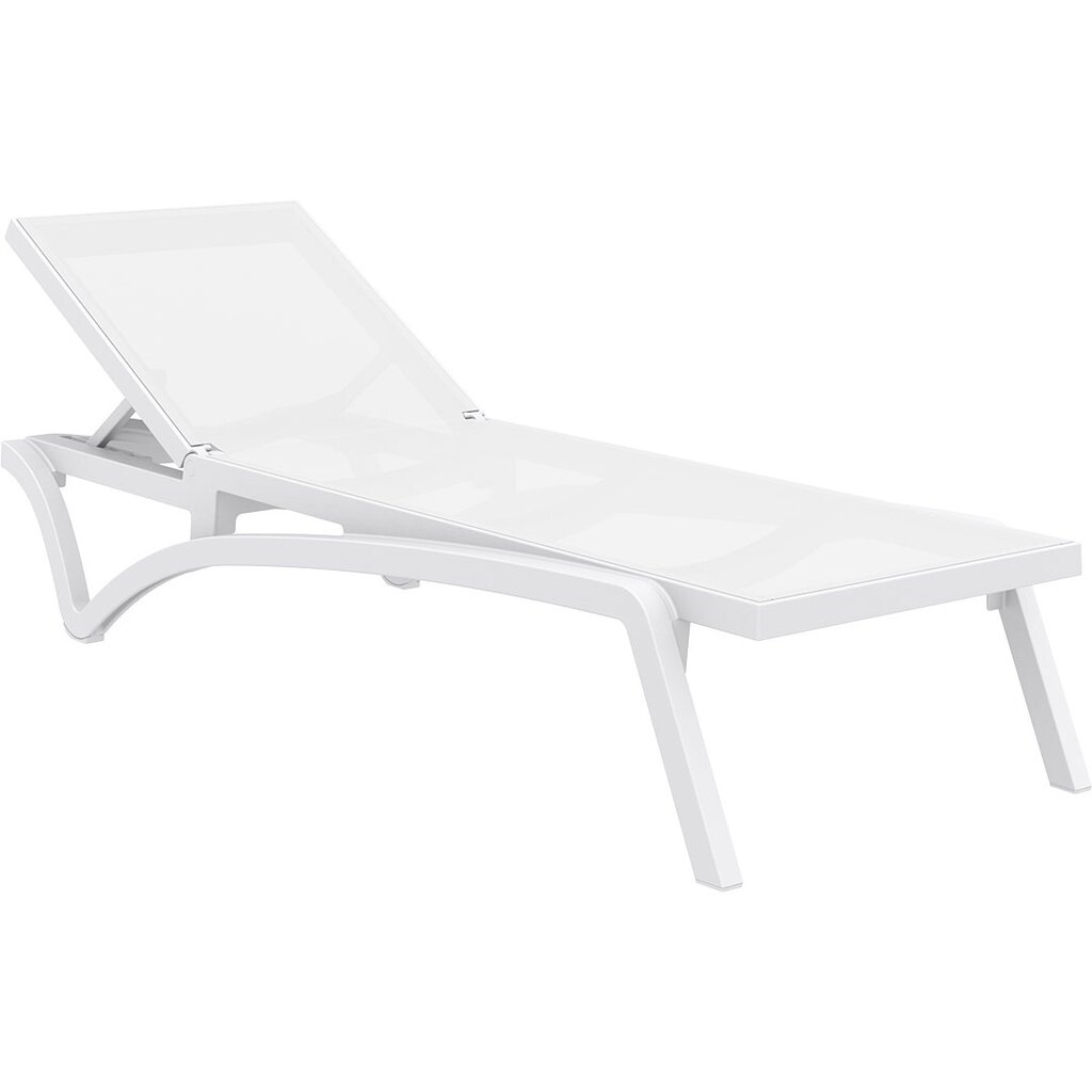 Siesta Ligbed Pacific Ocean wit frame met textileen