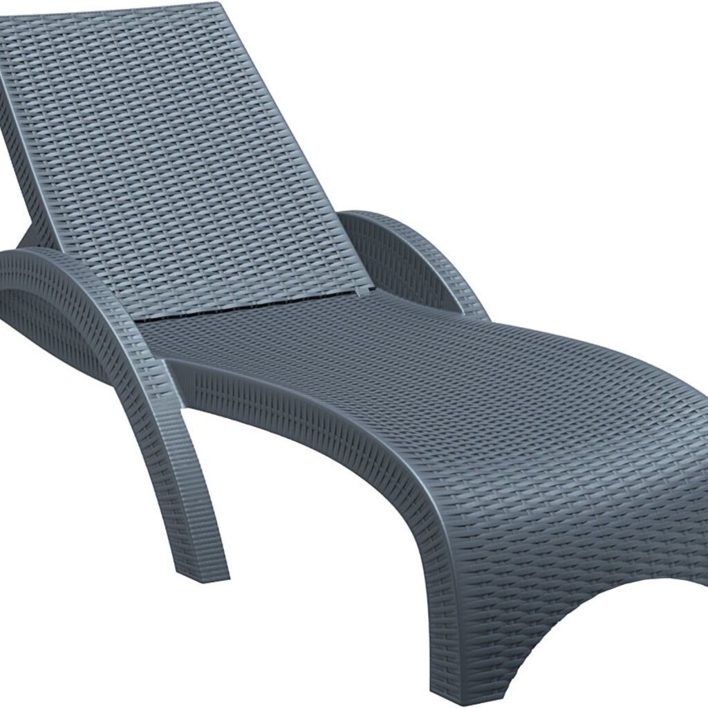 Siesta Ligbed Fiji wicker look kunststof ligbed