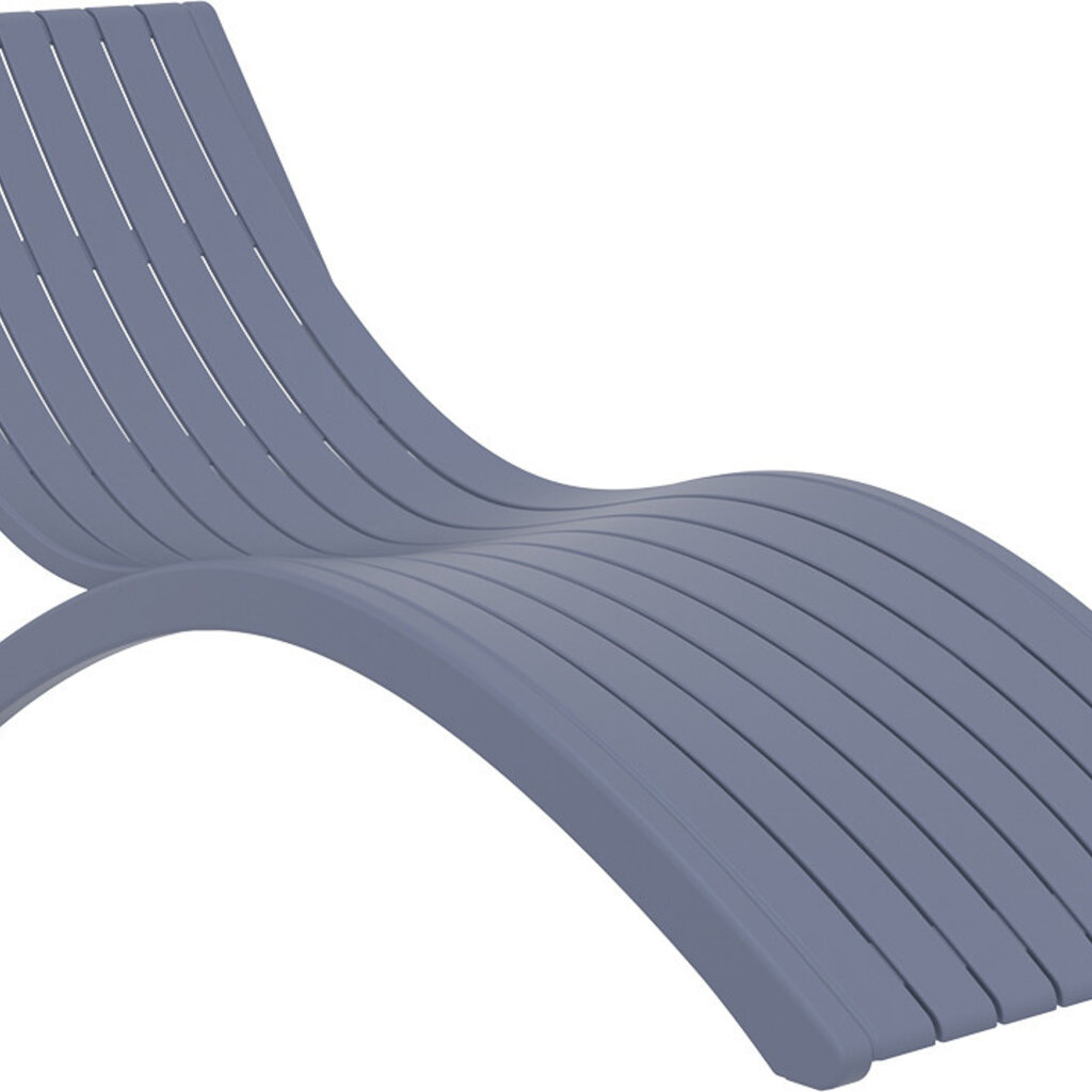 Siesta Ligbed Slim geheel weersbestendig kunststof
