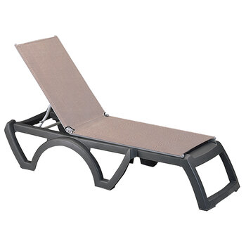 Grosfillex Ligbed Jamaica beach gekleurd frame