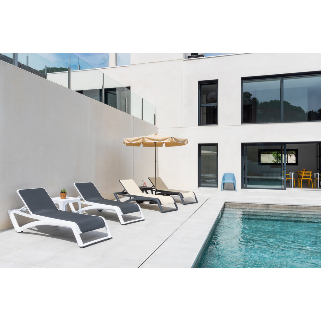 Resol Ligbed Sky Club wit frame met textileen SALE