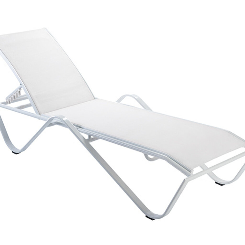 Resol Ligbed Sand wit aluminium met wit textileen