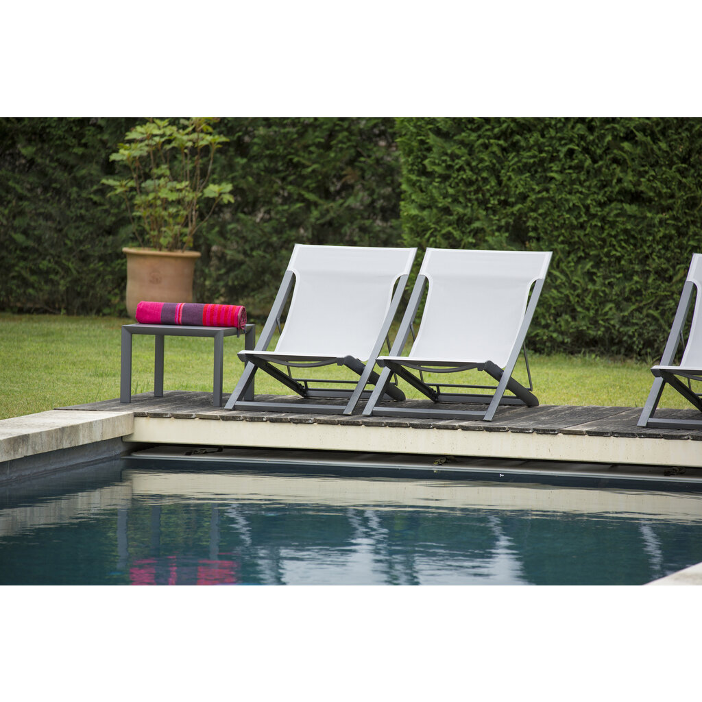 Grosfillex Deckchair Sunset high tech composiet met textileen