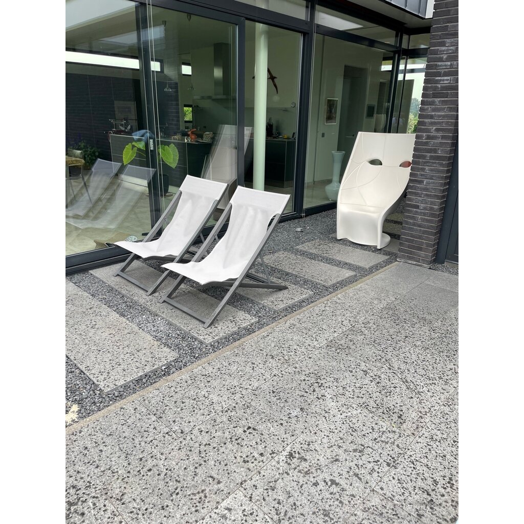 Grosfillex Deckchair Sunset high tech composiet met textileen