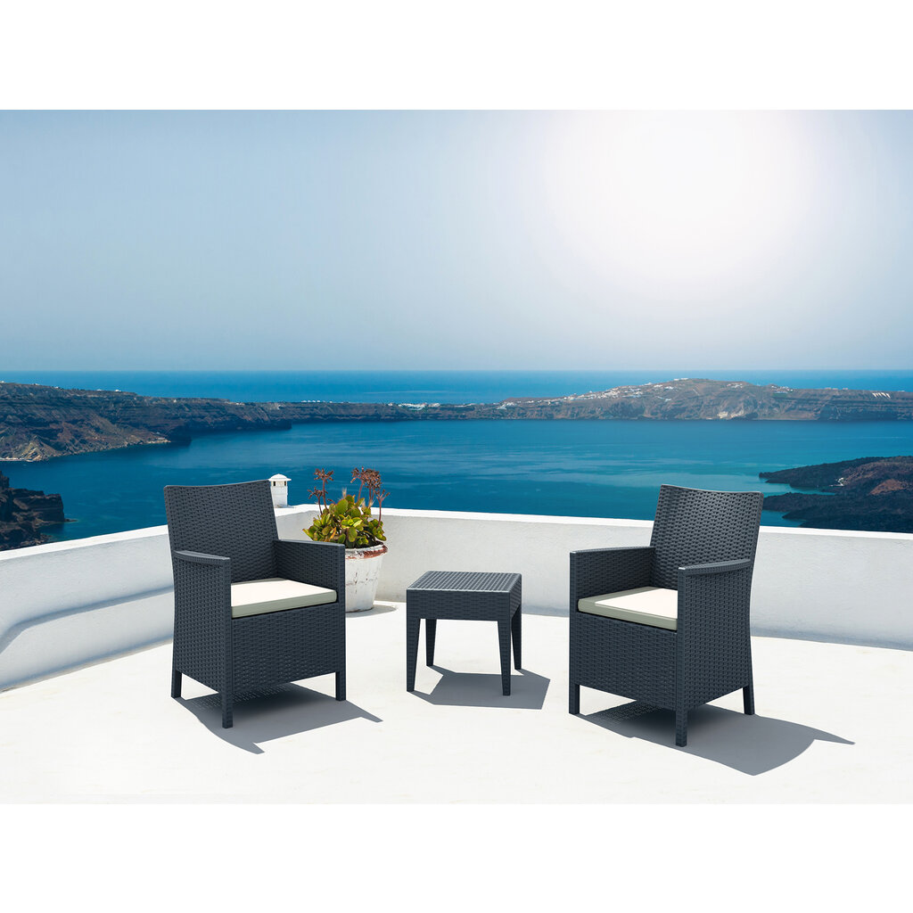 Siesta Bijzettafel Miami wickerlook kunststof SALE