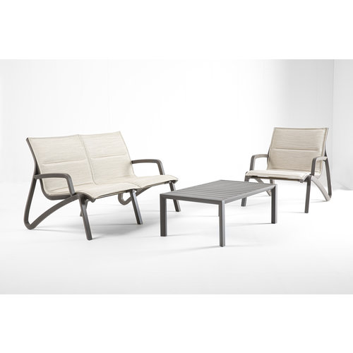 Grosfillex Lounge stoel Sunset comfort high tech composiet