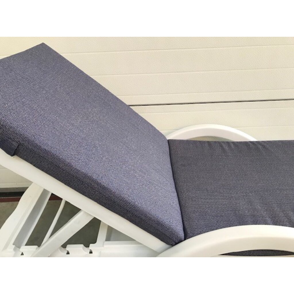 Ligbedshop Sunbrella strak ligbedkussens standaard dikte 6cm
