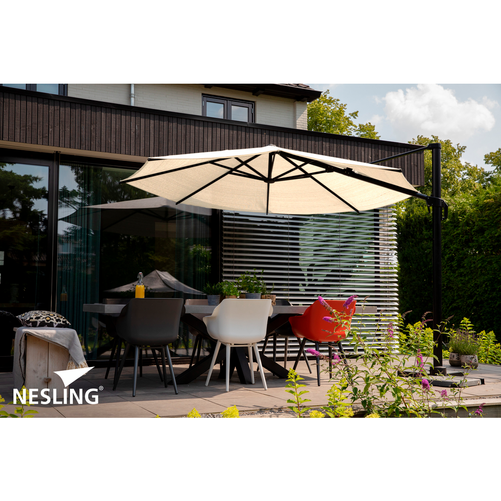 Platinum Coolfit plus schaduwdoek zweefparasol 300 cm