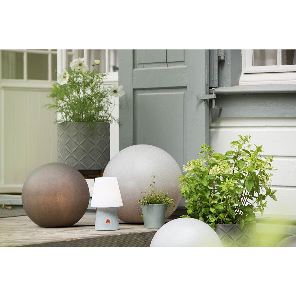 8 seasons design Kunststof waterbestendige solar bol lamp voor buiten